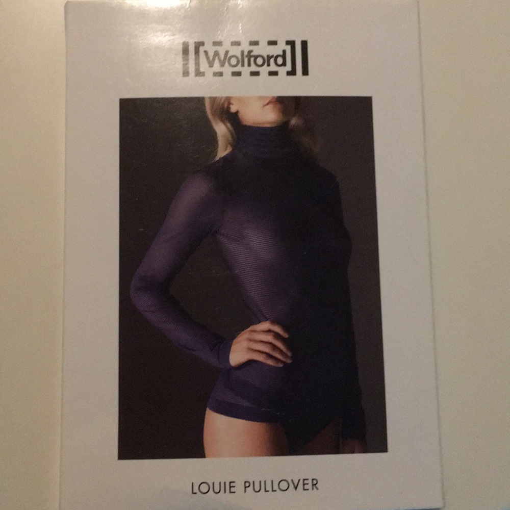 Wolford Louie Pullover -Navy- Small
